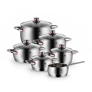 WMF Quality One Topf-Set 6-tlg. Bratentopf + Fleischtopf + Stieltopf