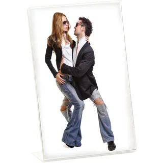 walther + design Bilderrahmen modern transparent 13x18 cm 2er Set