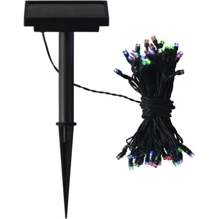 Smart Solar 50 x Farbige LED Lichterkette 6,9 m