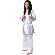 Kwon Unisex kampsport dragt Taekwondo Song Anzug, Weiß, 180 cm EU
