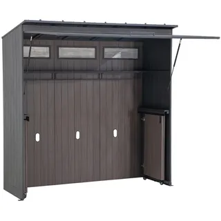 modante Gartenhaus 0,94 x 2,20 m Anthrazit