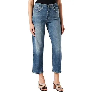 7 For All Mankind Damen JSAN44A0IC Jeans, Mid Blue, 29