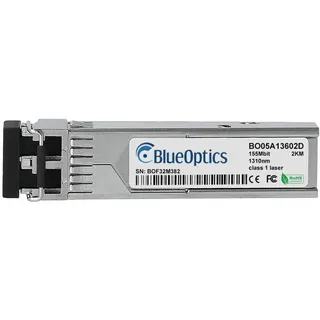 BlueOptics EFB BO05A13602D-BO SFP Fast Ethernet, MM, 100FX, 2km,1310nm, 155Mbps, LC dplx, DDM, BO05A13602DBO