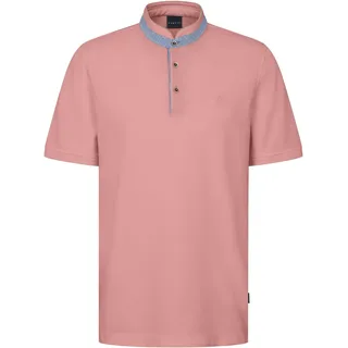 bugatti Herren Poloshirt Stehkragen Basic Kurzarm Modern Fit