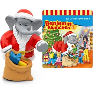 Tonies Hörspielfigur Benjamin Blümchen als Weihnachtsmann