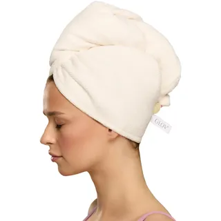 Mikrofaser Haarturban - Schnelltrocknendes Haarhandtuch Für Lange Haare Mit Knopf, Saugfähiges Turban Handtuch Für Damen Und Kinder, Ideal Für Curly Girl Methode Und Hair Plopping