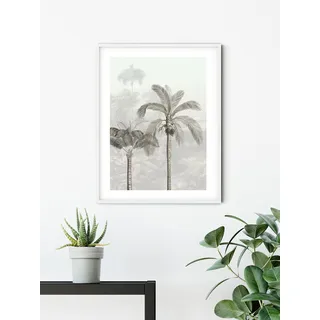 Komar Wandbild - Jungle Panorama - Größe: 30 x 40 cm - Poster, Kunstdruck, Dekoration, Wohnzimmer, Schlafzimmer (ohne Rahmen)