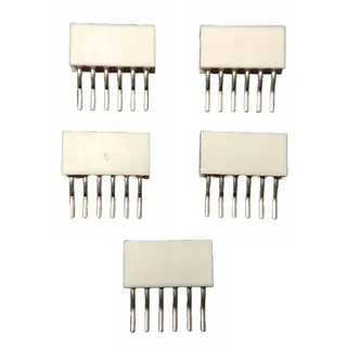 Light Solutions Cable for LightStrip V4 - Pinheader for soldering - White - 5 pcs