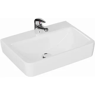 Pelipal Waschbecken aus Keramik Quickset 328 in Weiß, 50 cm breit | Keramik-Waschbecken