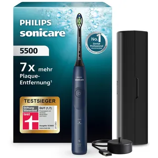 Philips Sonicare 5500 HX7113/01 navy + Reiseetui