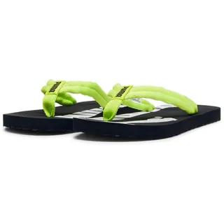 Puma Unisex Kinder Epic Flip V2 Jr Flip-Flop, Lime Pow Black White Green, 39