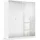 Drehtürenschrank Reflect 181 x 210 x 54 Alpinweiß