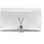 Divina POCHETTE Clutch Kunstleder Silver