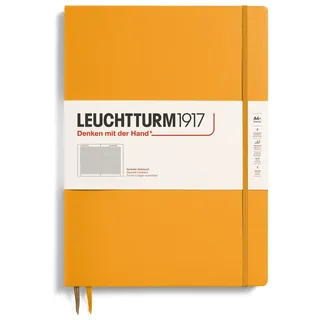 Leuchtturm1917 Notizbuch Master Slim A4+ Rising Sun kariert