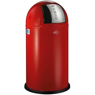 Wesco Push-Mülleimer 50 l Rot