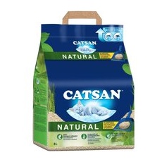 Catsan Natural Nisip pentru pisici - 8 l (cca. 4,8 kg)