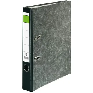 Centra Ordner schwarz marmoriert Karton 5,0 cm DIN A4