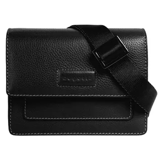 Bugatti Elsa Umhängetasche Leder Schwarz