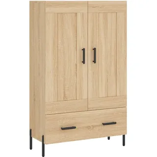 Highboard Sonoma-Eiche 69,5x31x115 cm Holzwerkstoff - Braun