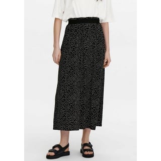 Only Onlvenedig Aop Life Long Skirt Wvn Noos Rock, Black 2,