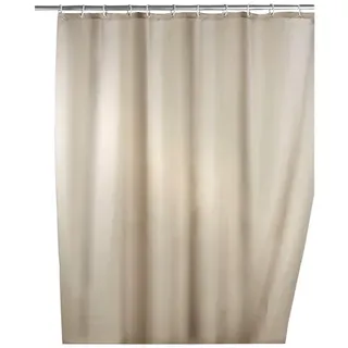 Wenko Duschvorhang Uni 180 x 200 cm beige