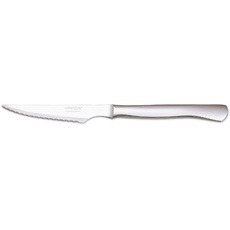 Arcos Table Messer - Steakmesser Tafelmesser - Monoblock aus einem Stück Edelstahl 110 mm - Farbe Silber