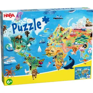 Haba Sales GmbH & Co.KG Puzzle Weltkarte_6SPA Sonstige