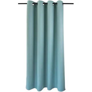 Kutti Vorhang Dimout Ösen 140 x 145 cm Türkis 1 Stk.