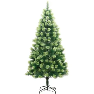 vidaXL Künstlicher Weihnachtsbaum Klappbar mit Ständer 240 cm