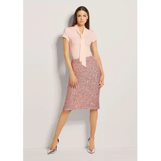 Madeleine Paillettenrock Damen Rosa 40