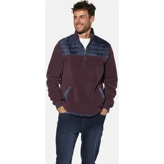 Babista Fleecepullover "Fleece-Sweatshirt ISMAEL", dunkelrot