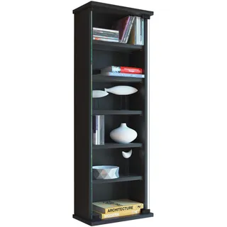 VCM Loposa Wandregal 31 x 18 x 91,5 cm Schwarz