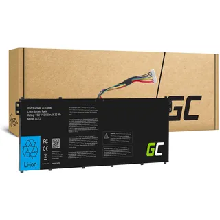 Green Cell Green Cell® AC14B3K AC14B8K 15.2 V 2100 mAh schwarz