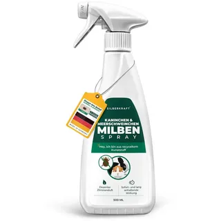 Silberkraft Milbenspray Meerschweinchen & Kaninchen 500 ml