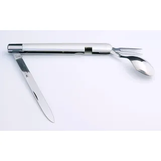 F. DICK Degustations-Set Besteck-Set 3-teilig, Löffel / Messer / Gabel, klappbar