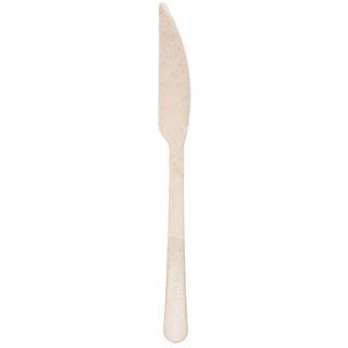 Garcia de Pou 10 Stück - Messer, Luxury, 20 cm, elfenbeinfarben, Holzfaser