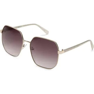 Damensonnenbrille Kenneth Cole KC3000-6028T ø 60 mm - Silber, Dunkelrot