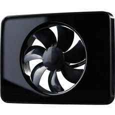 Fresh Intellivent 2.0 Fan, Ø100 mm, Black