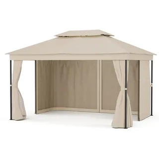 Blumfeldt Mondo Dual 3 x 4 m Beige