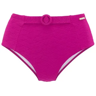 SUNSEEKER Highwaist-Bikini-Hose Damen Pink 34