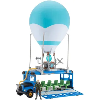 Fortnite FNT0380 Feature Fahrzeug Schlachtenbus mit Spielfigur Jonesy Rekrut