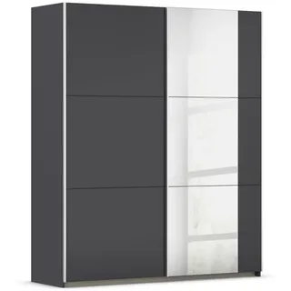 Rauch Schwebetürenschrank Kronach 175 x 210 x 59 cm Grau/Blau