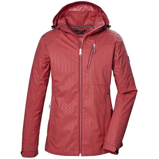 KILLTEC Damen Funktionsjacke KOS 121 WMN SFTSHLL, hell sienna rot, 46,