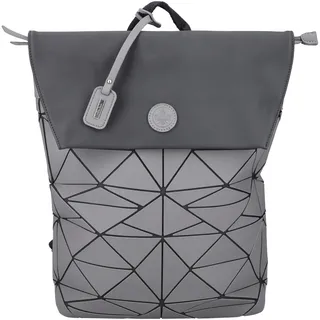Rieker Damen H1391 Rucksack grau