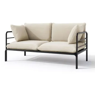 Selsey Worcully Loungesofa beige/schwarz