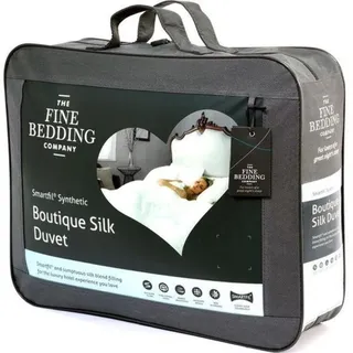 The Fine Bedding Company A1BDFNBSILK45X Bettdecke, Microfaser Seide, Sommer (4,5 Tog), Super King