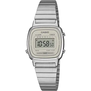Casio Collection Vintage Mini Edelstahl 25 mm LA670WEA-8AEF