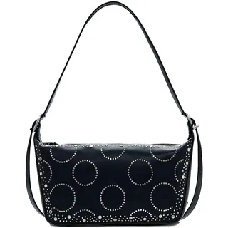 DESIGUAL Punkette Munich Umhängetasche Kunstleder Black