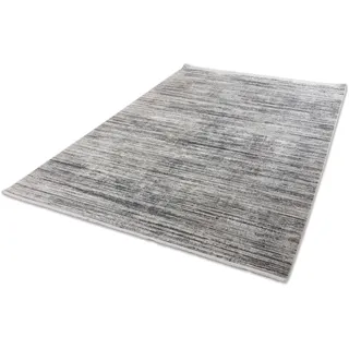 Astra Teppich »Gravina 225« rechteckig 7 mm Höhe eleganter seidiger Flor, Viskoseteppich, Hoch-Tief-Struktur