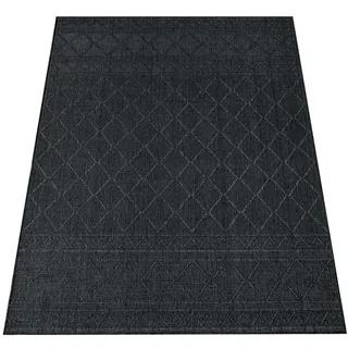 Paco Home Outdoor Teppich 80 x 250 cm Grau